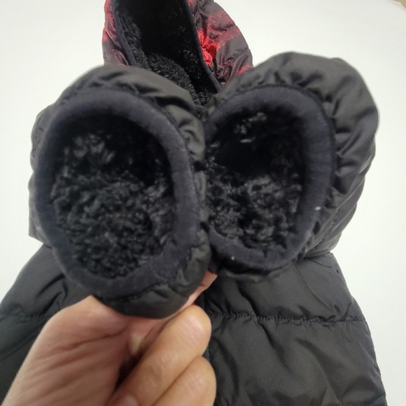 The north face Reversible hooded Fleece puffer jacket Infant 3-6 M. - Picture 5 of 10